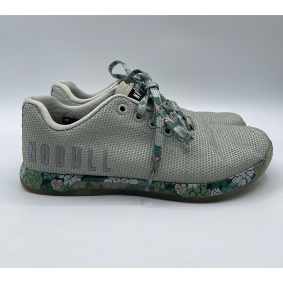 EUC NOBULL SuperFabric Crossfit Trainer Shoes Sneakers Light Blue Women US 9 - Picture 1 of 7